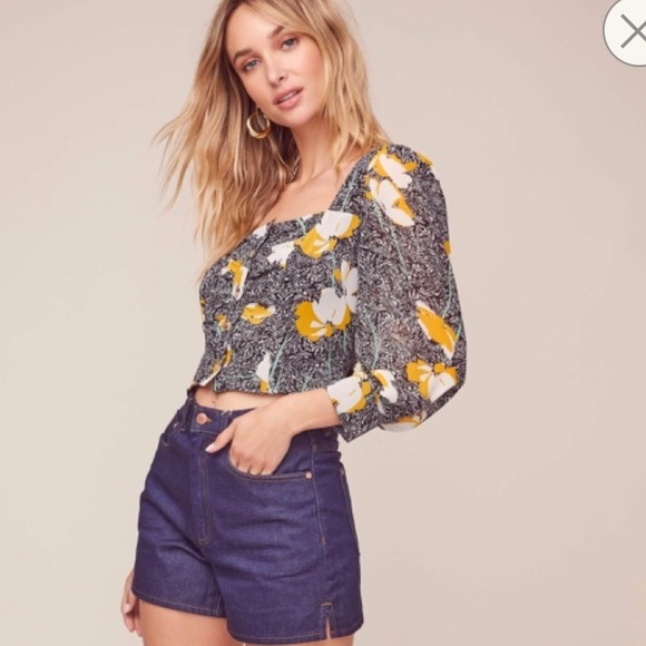 ASTR: AMAYA FLORAL TOP - Picture 7 of 9